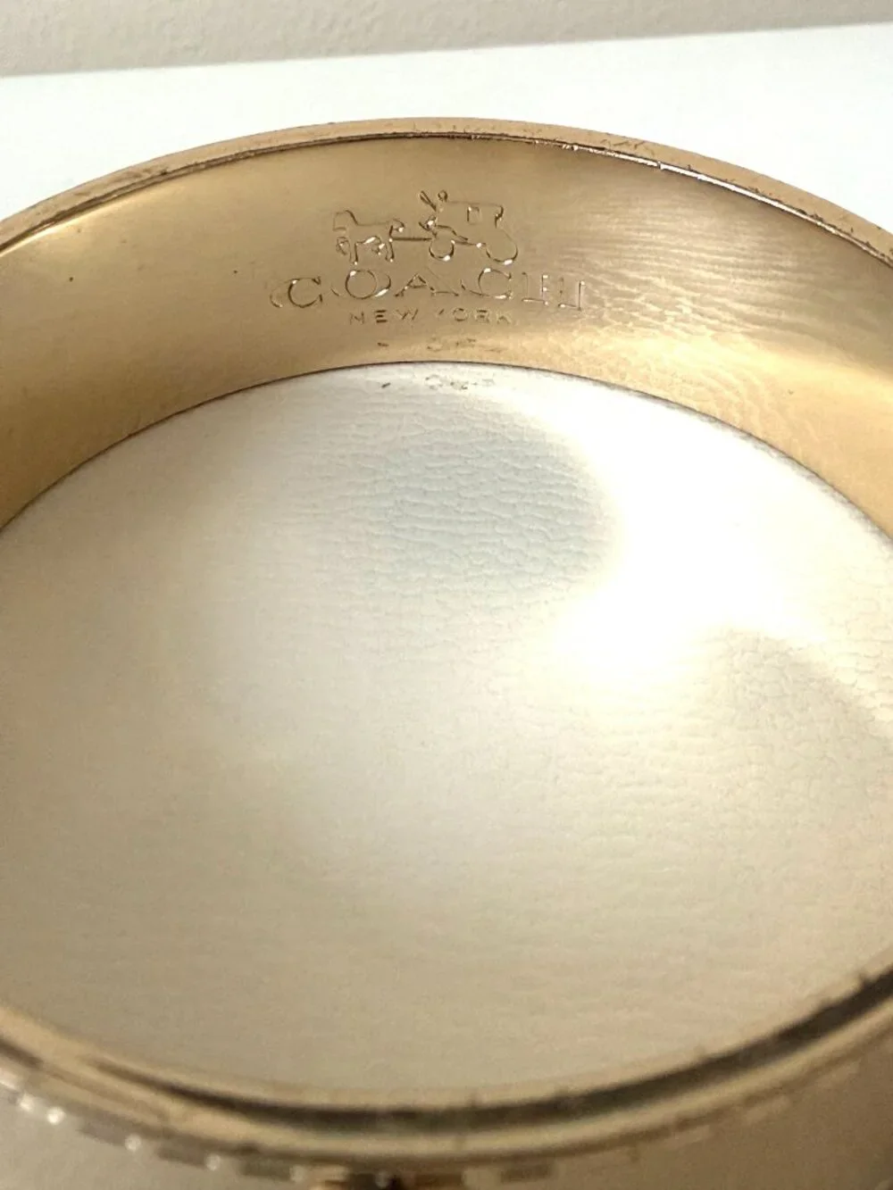 Coach bangle bracelet